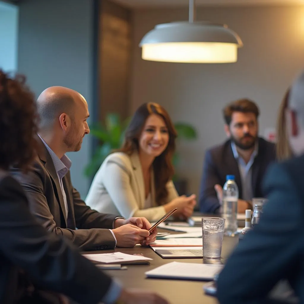 Sesión estratégica equipo ConsultaPro con cliente